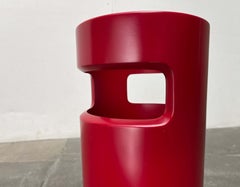 Mid-Century Modern Space Age German Red Umbrella Stand, 1960s