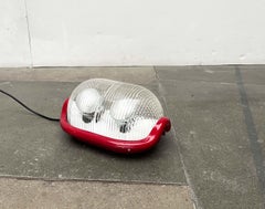 Lampada da terra Red NOGE di Achille Castiglioni per Flos, Modern Age del Medioevo