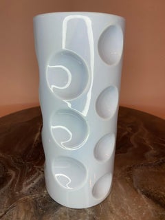 Vase de l'ère spatiale moderne du milieu du siècle dernier par Kingston Pottery
