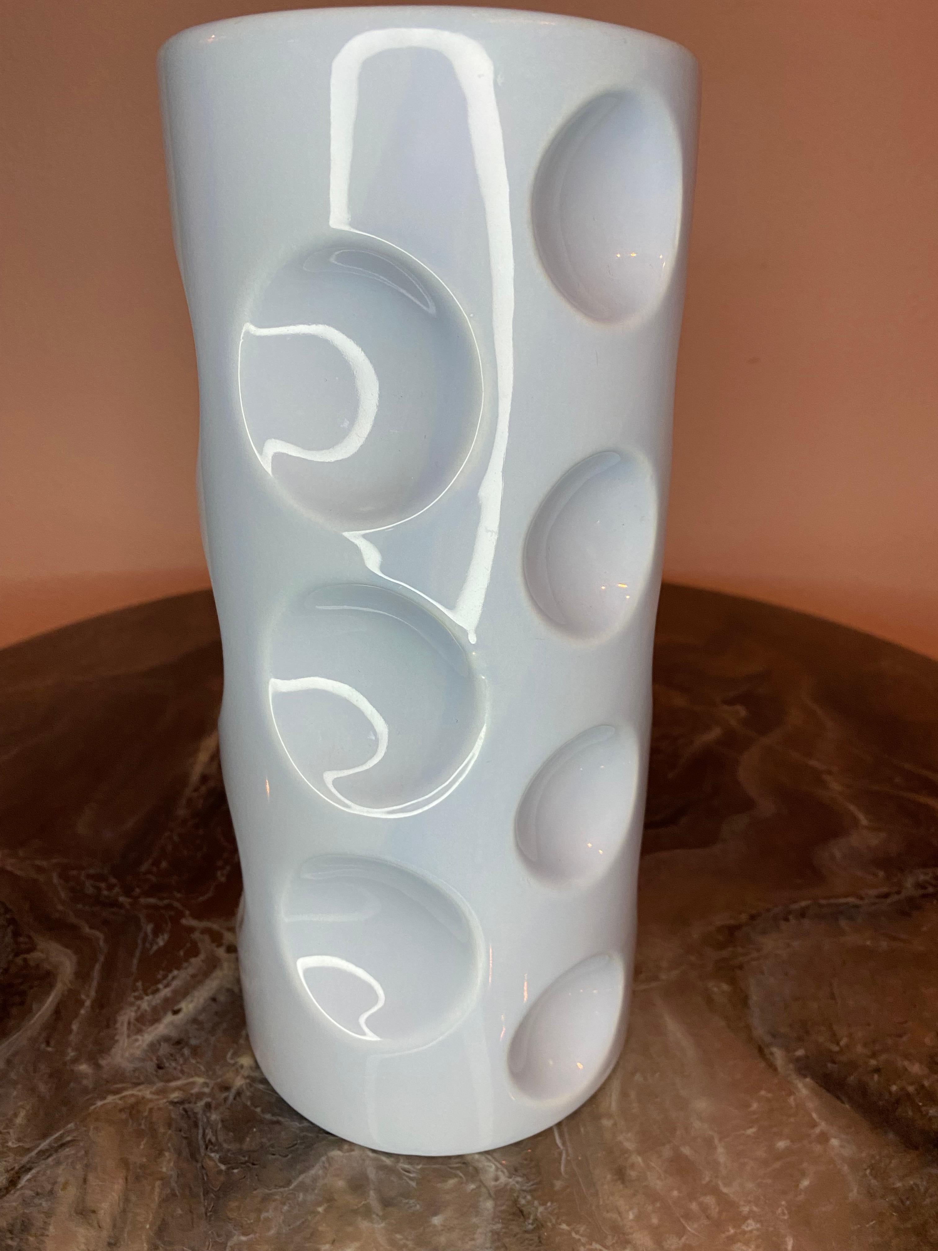 British Mid-Century Modern Space Age Vase by Kingston Pottery For Sale