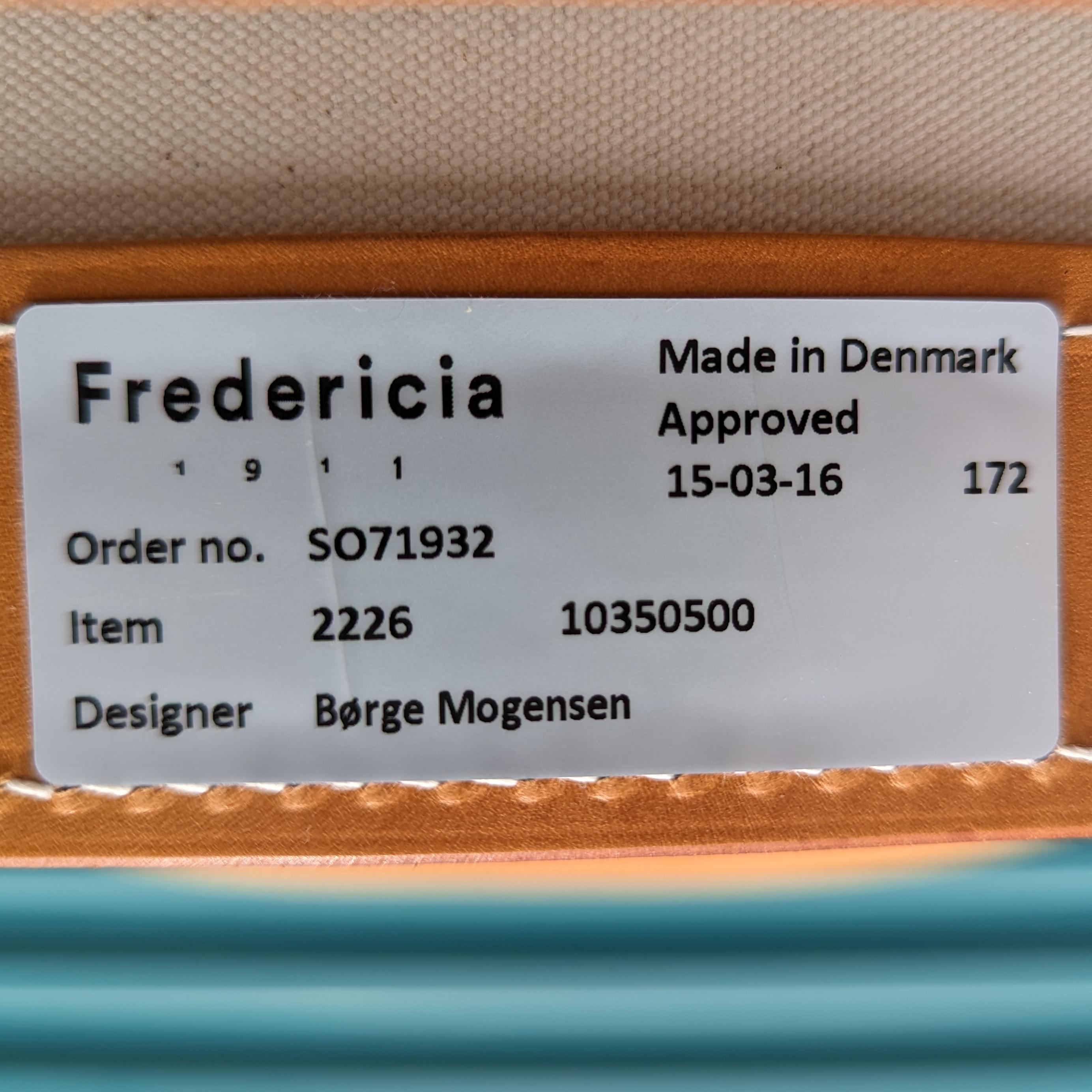 Mid Century Modern Spanish Chair by Børge Mogensen for Fredericia Furniture 6