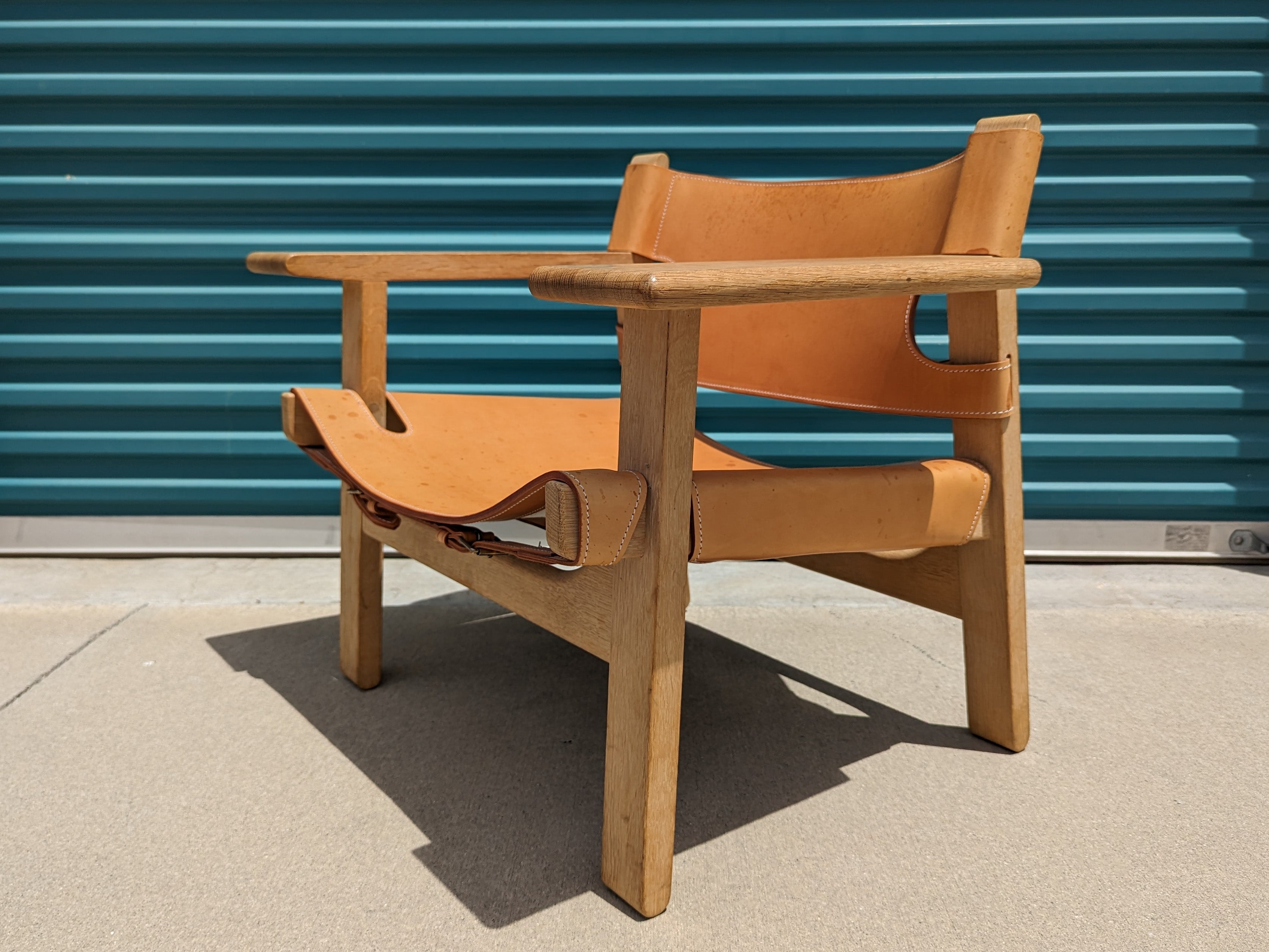 20th Century Mid Century Modern Spanish Chair by Børge Mogensen for Fredericia Furniture