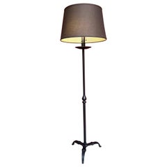 Mid-Century Modern Spanish Iron Floor Lamp