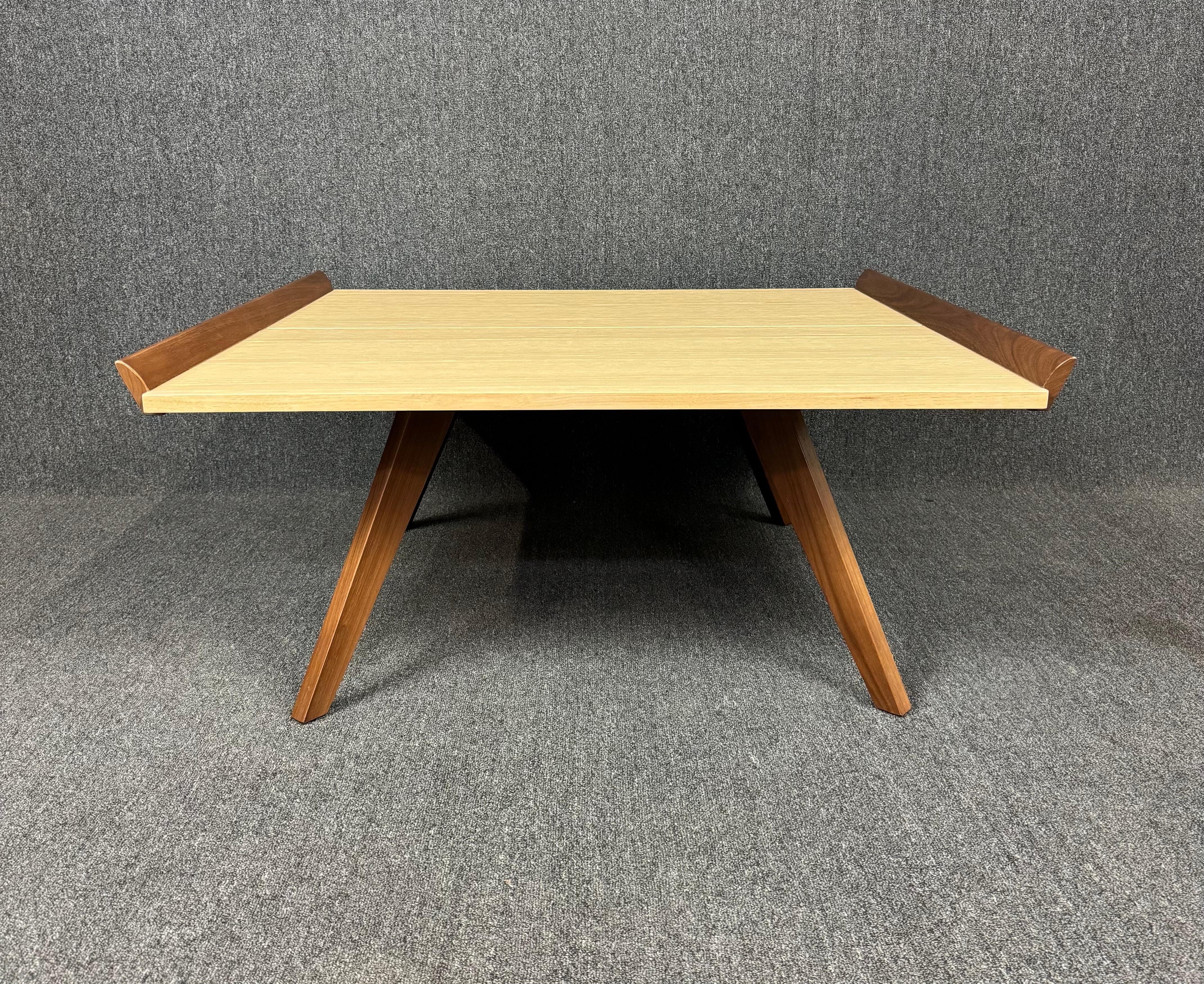 Walnut Mid Century Modern 