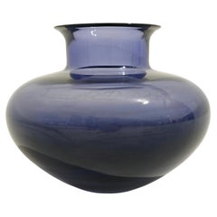 Mid-Century Modern Spherical Murano Vase Italienische Produktion 60s