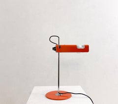 Mid-Century Modern Spider Table Lamp by Joe Colombo for Oluce, 1960s