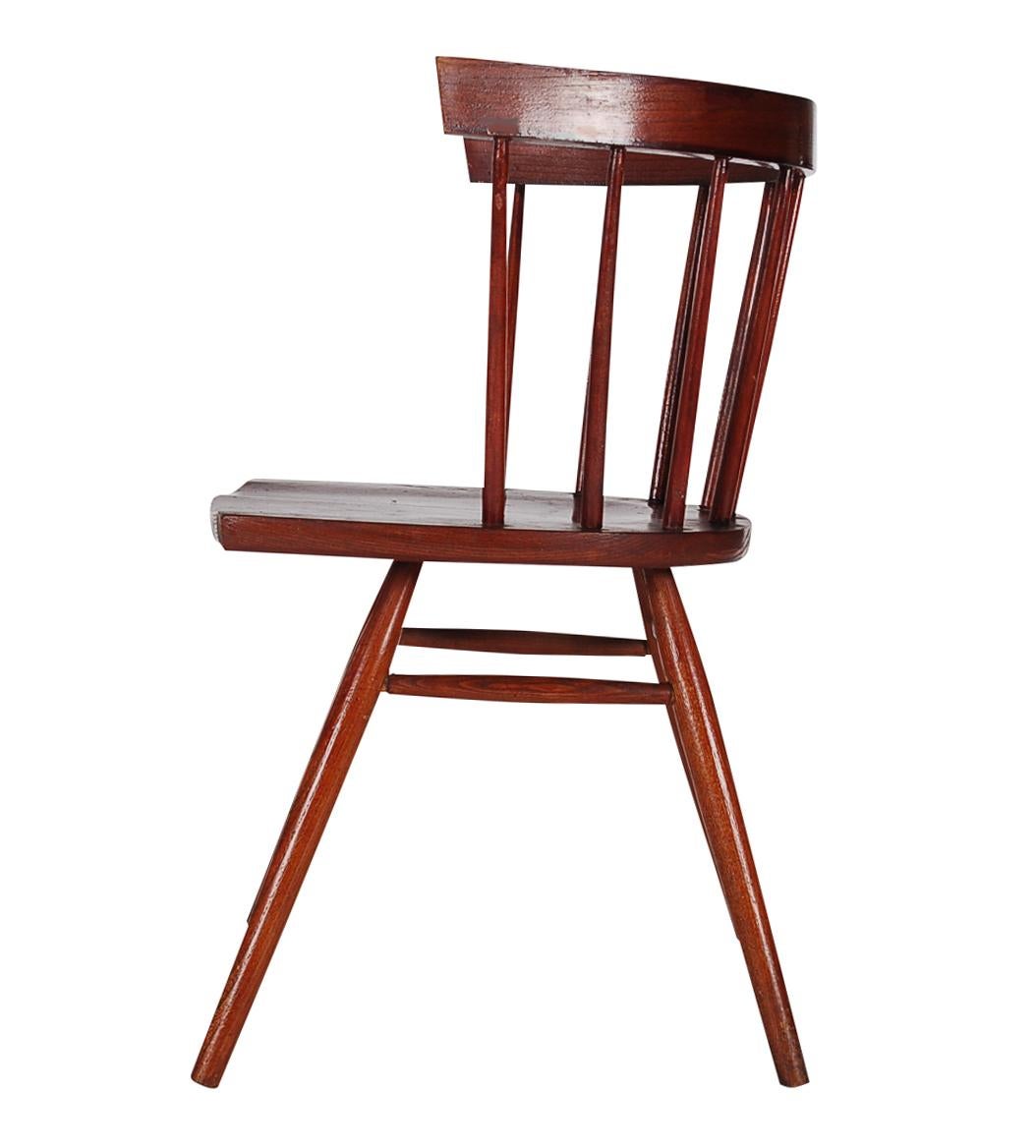 modern spindle chair