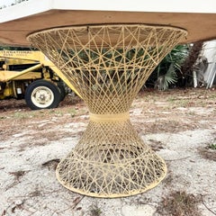 Mid Century Modern Spun Fiberglass Dining Table