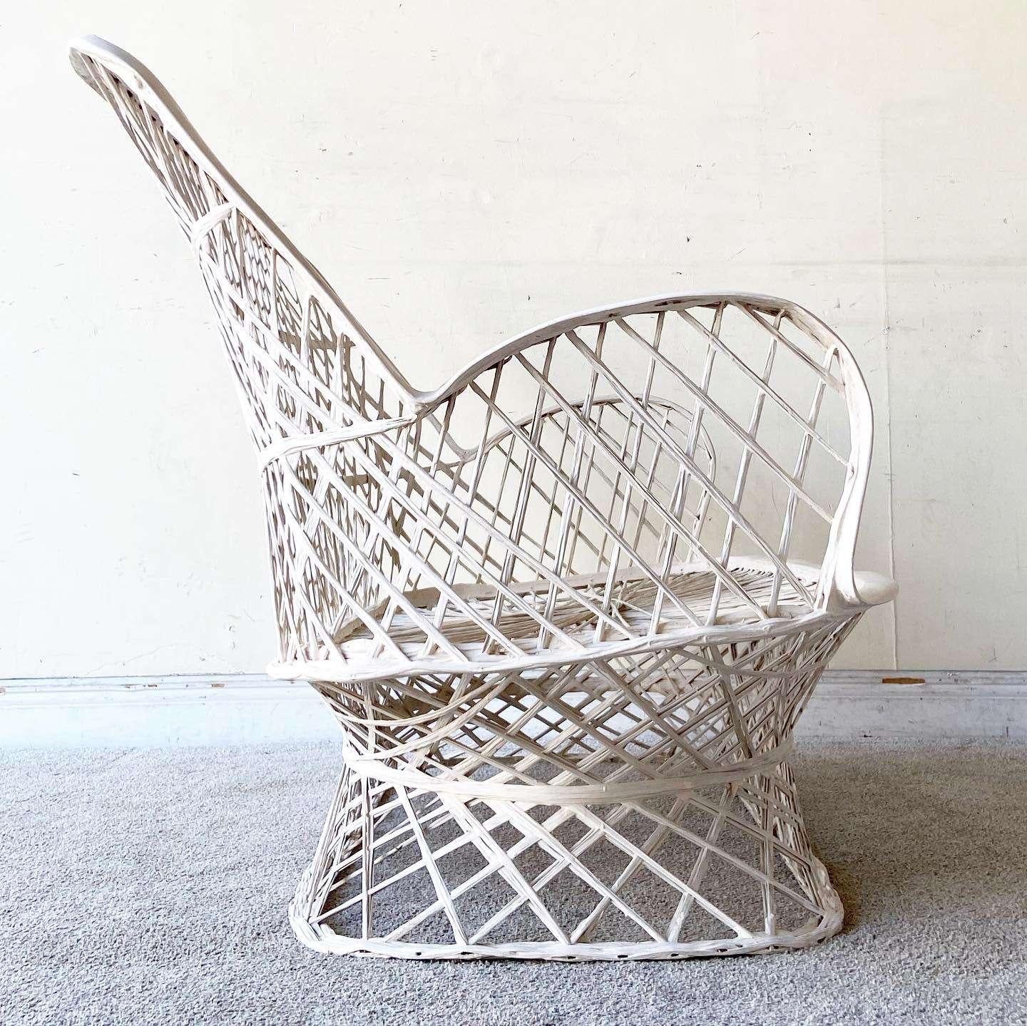 Americano Poltrona in fibra di vetro filata moderna del Mid Century in vendita