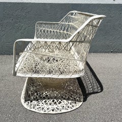 Mid Century Modern Spun Fiberglass Sofa