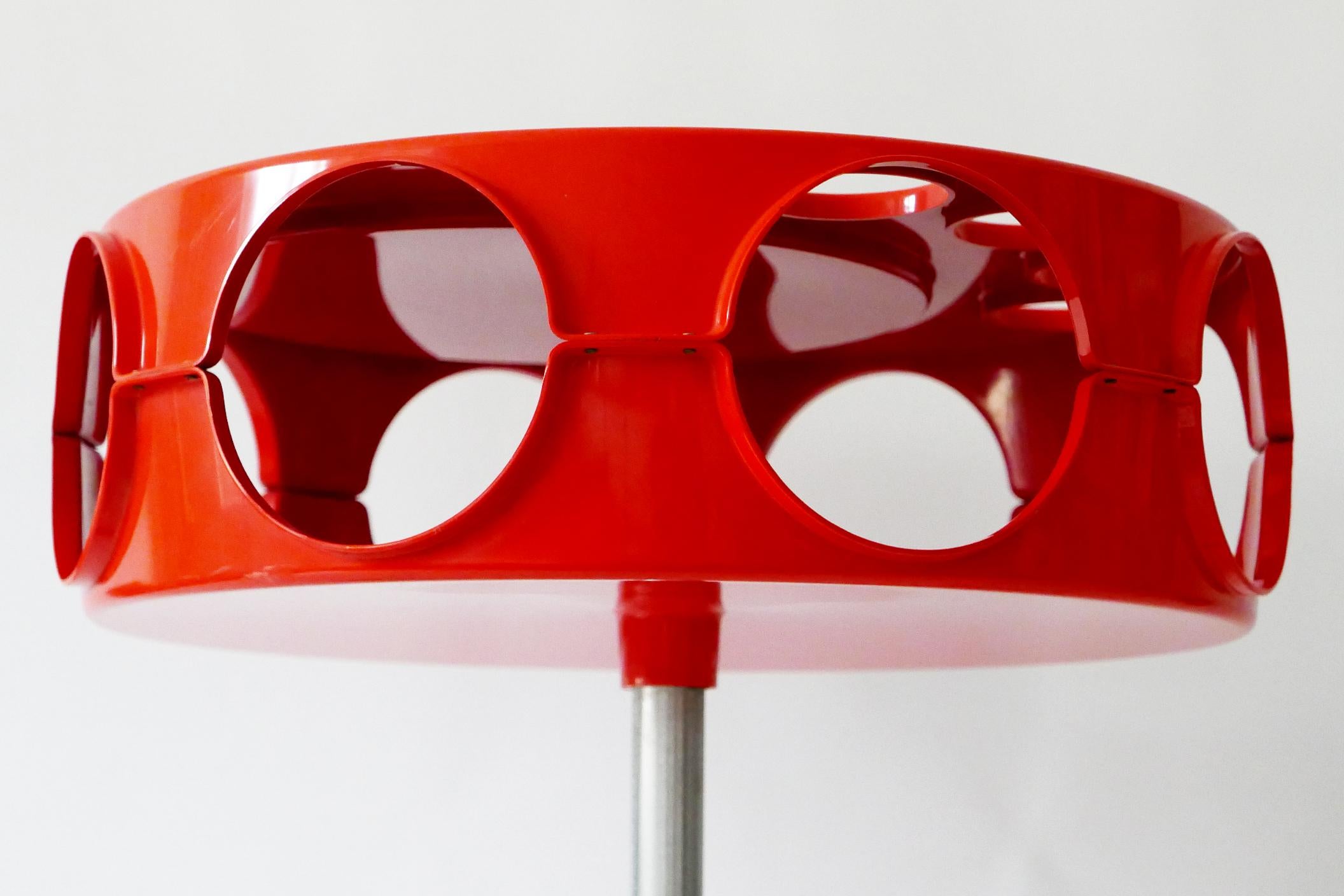 Mid-Century Modern Sputnik Bar Cart or Bar Table Rotobar UFO by Curver, 1970s In Good Condition In Munich, DE