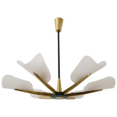 Mid-Century Modern Sputnik Chandelier or Pendant Lamp, Germany, 1950s Mid-Century Modern Sputnik Chandelier or Pendant Lamp, Germany, 1950s