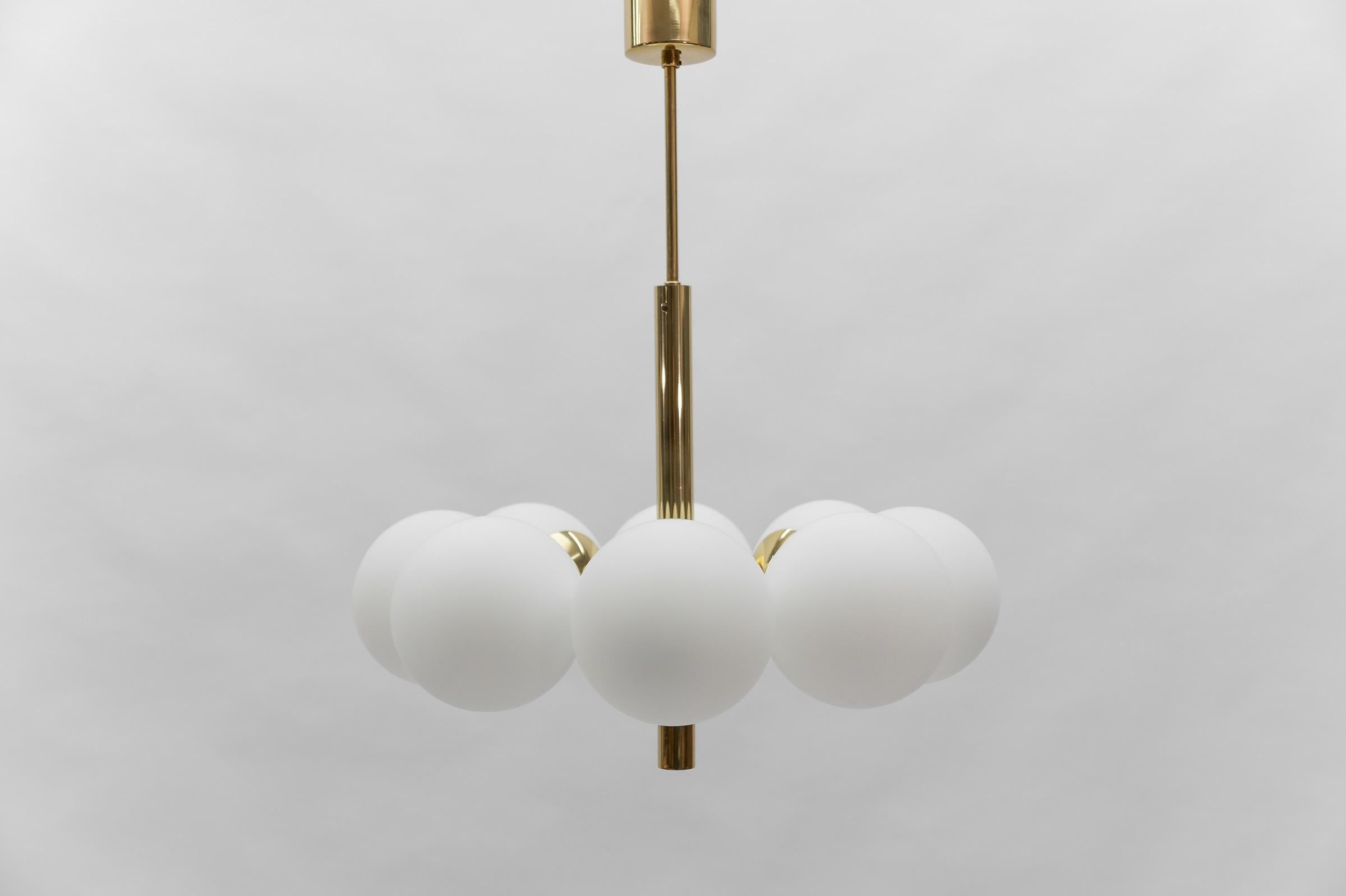 Mid-20th Century Mid-Century Modern Sputnik Pendant Lamp by Kaiser Leuchten, Germany1950s For Sale