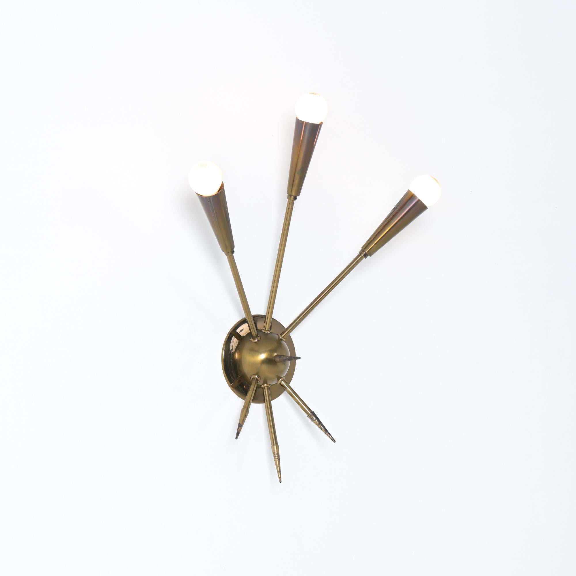 Apliques Sputnik de mediados de siglo Moderno de mediados de siglo en venta