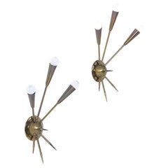 Mid-Century Modern Sputnik Wall Lights