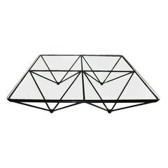 Mid-Century Modern Square, Alanda, Coffee Table by Paolo Piva, Italy, 1970