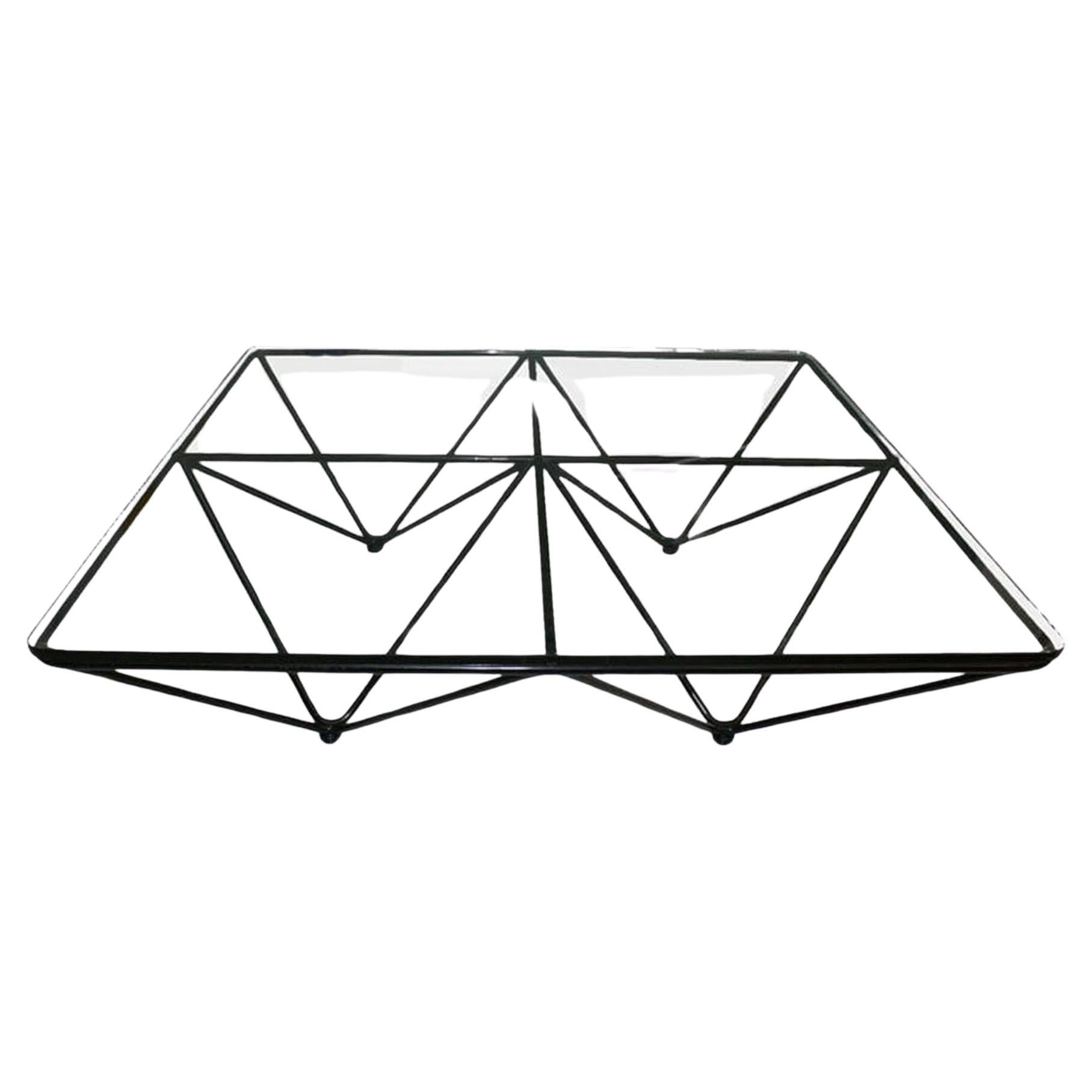 MidCentury Modern “Alanda” Coffee Table by Paolo Piva for B&B Italia, Italy 1970 For Sale
