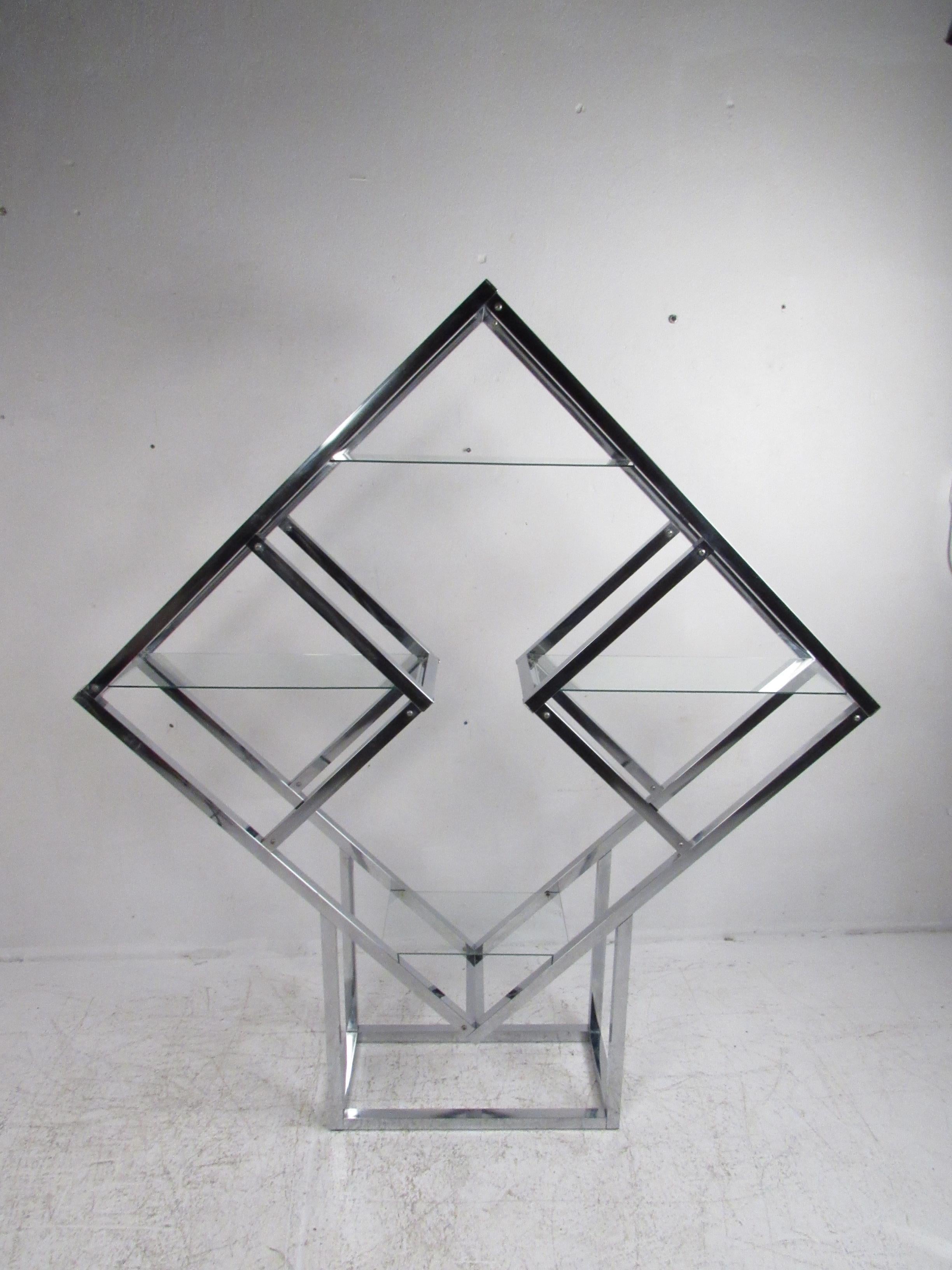 diamond etagere