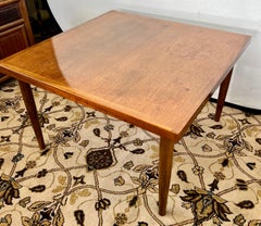 Mid-Century Modern Square Walnut Coffee Table