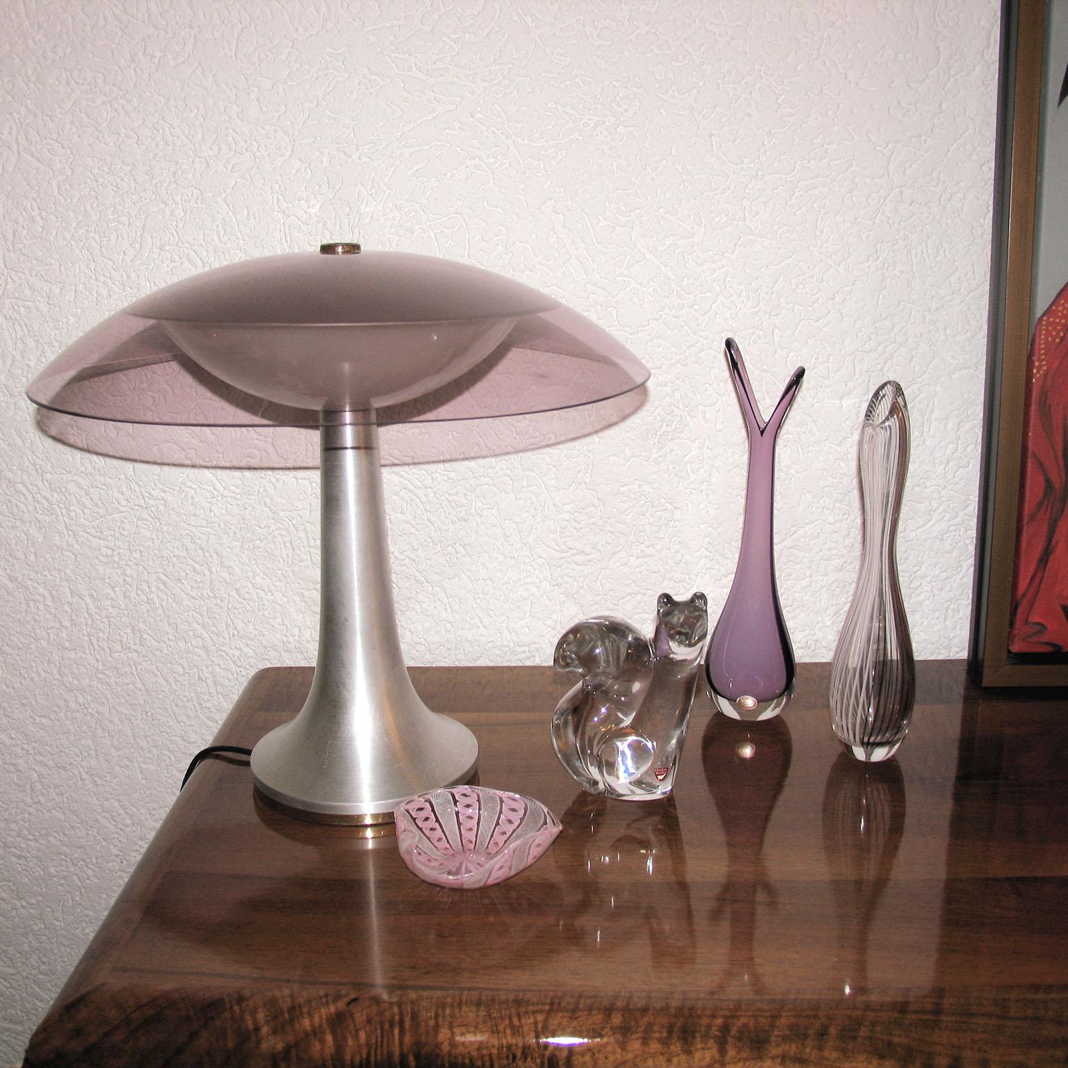 Mid-Century moderno Scultura di cristallo a forma di scoiattolo di Olle Alberius per Orrefors, metà del secolo scorso in vendita