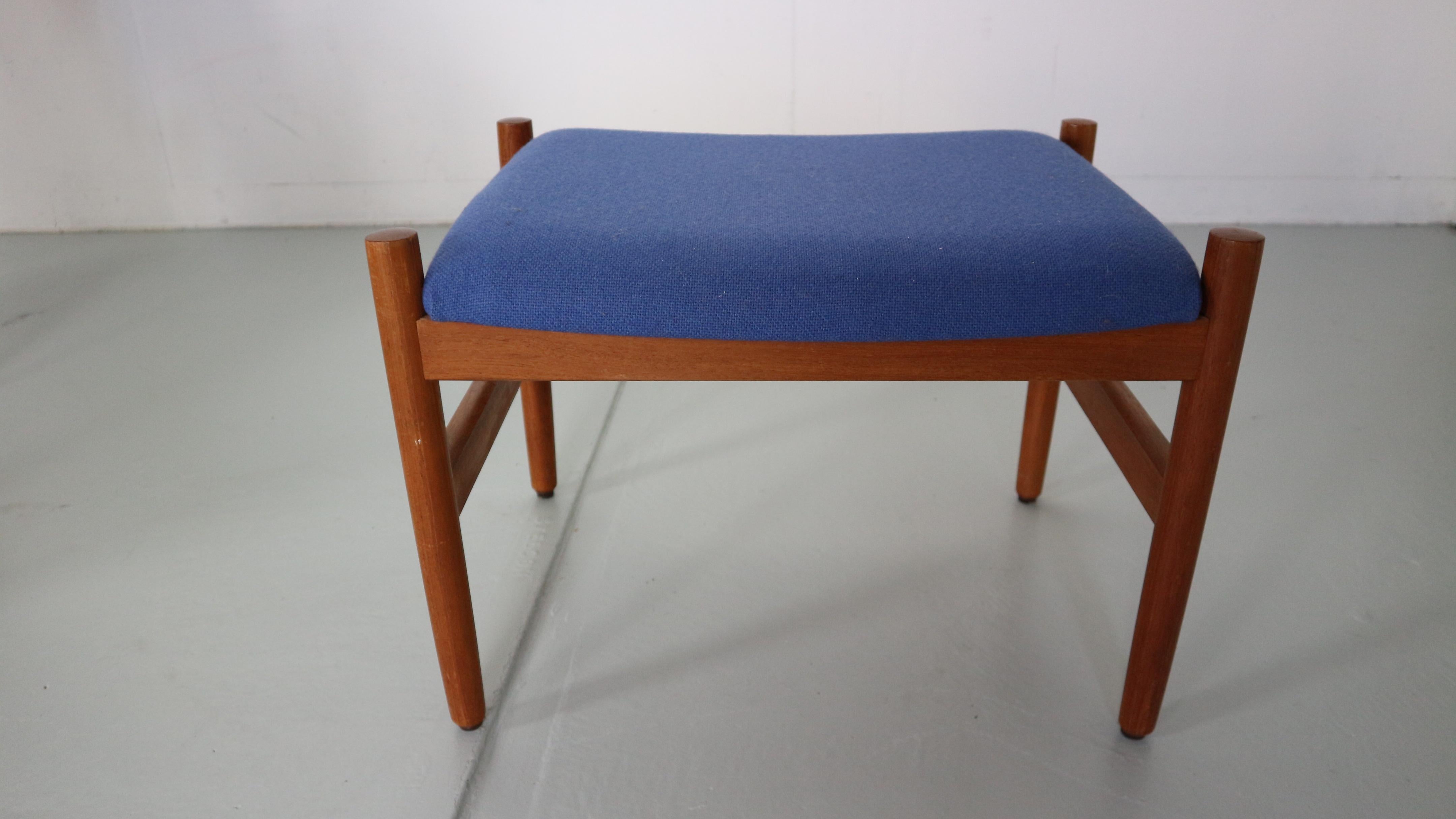 Mid Century Modern Søren Ladefoged Armchair& Ottoman for SL Møbler, 1960 Denmark 11