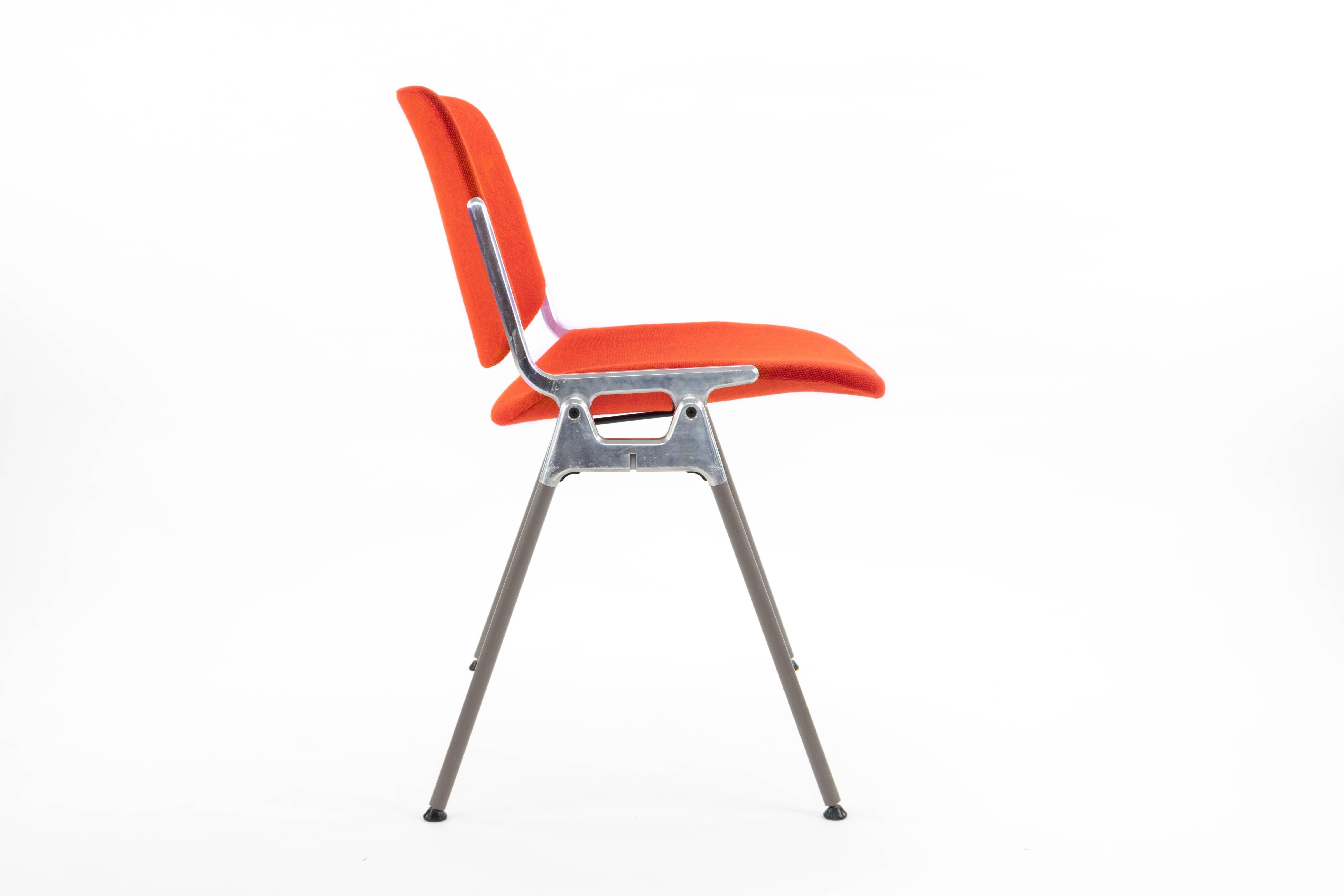 Mid-Century Modern Stackable Chairs by Giancarlo Piretti for Castelli Italy 1965 2