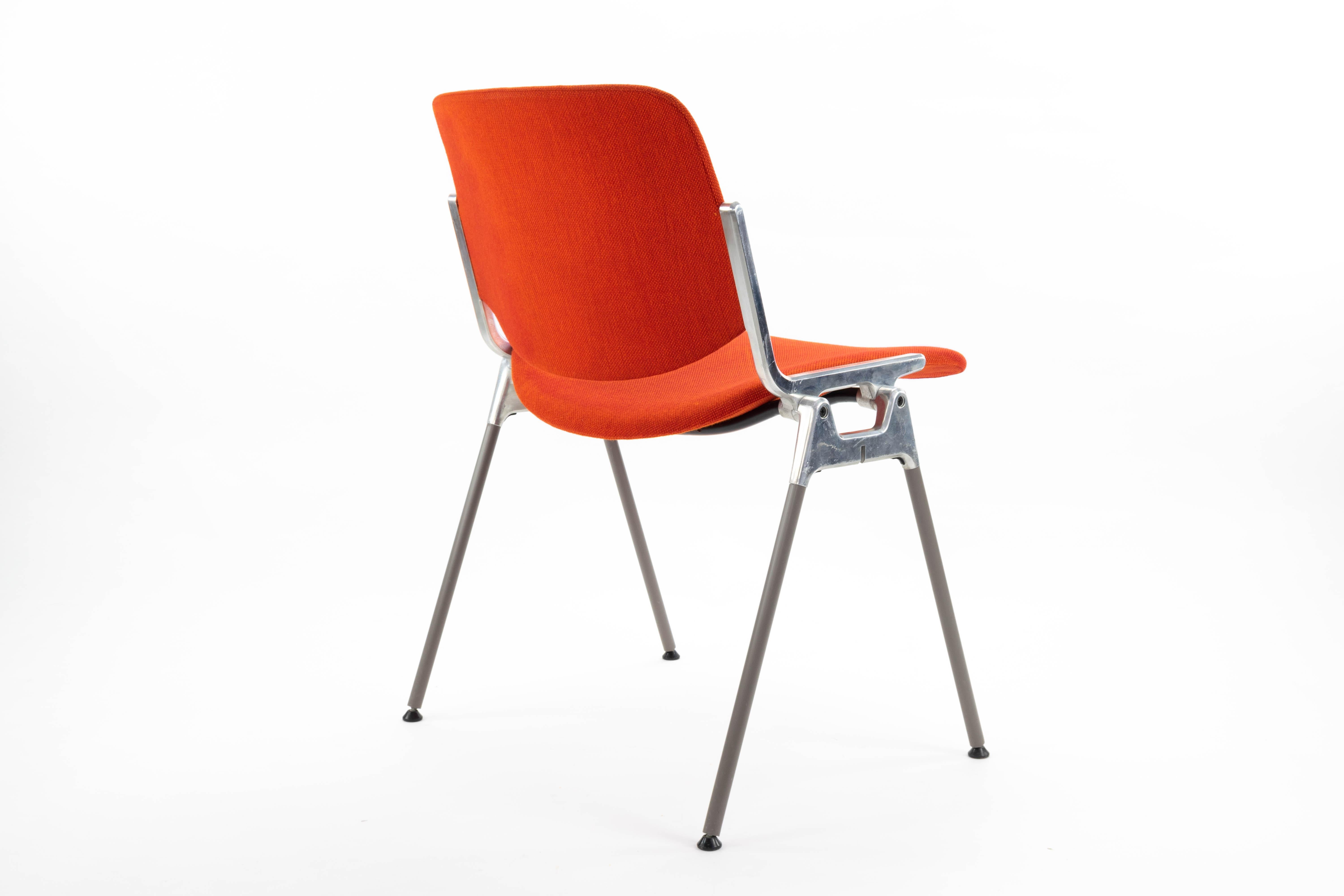 Mid-Century Modern Stackable Chairs by Giancarlo Piretti for Castelli Italy 1965 1
