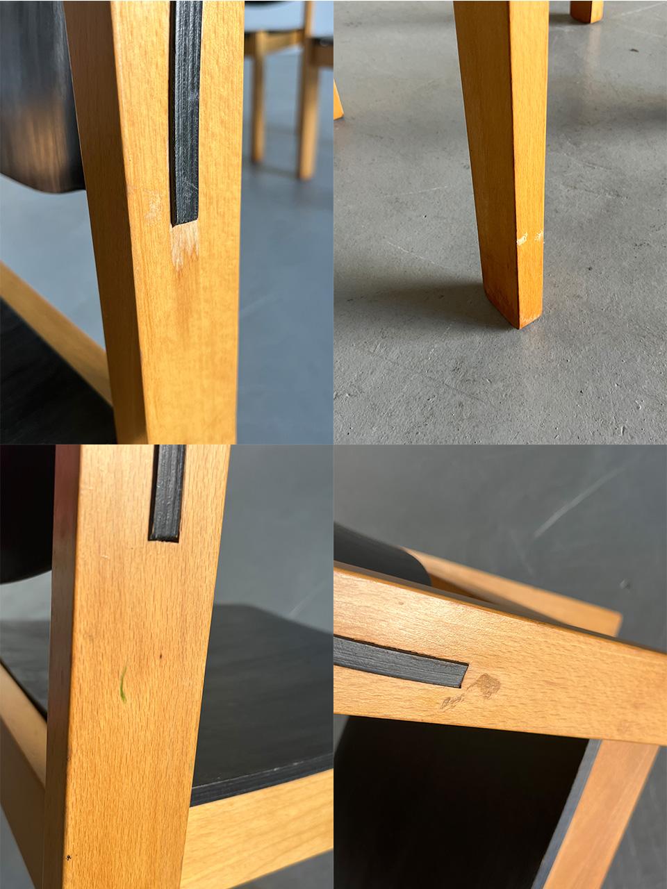 Mid-Century Modern Stackable Dining Chairs or Visitor Chairs by Kusch + Co, 70s 9