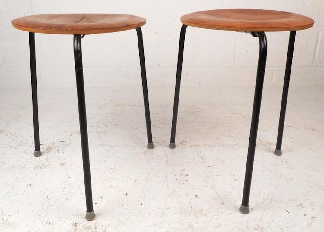 American Mid-Century Modern Stacking Tables by Tony Paul