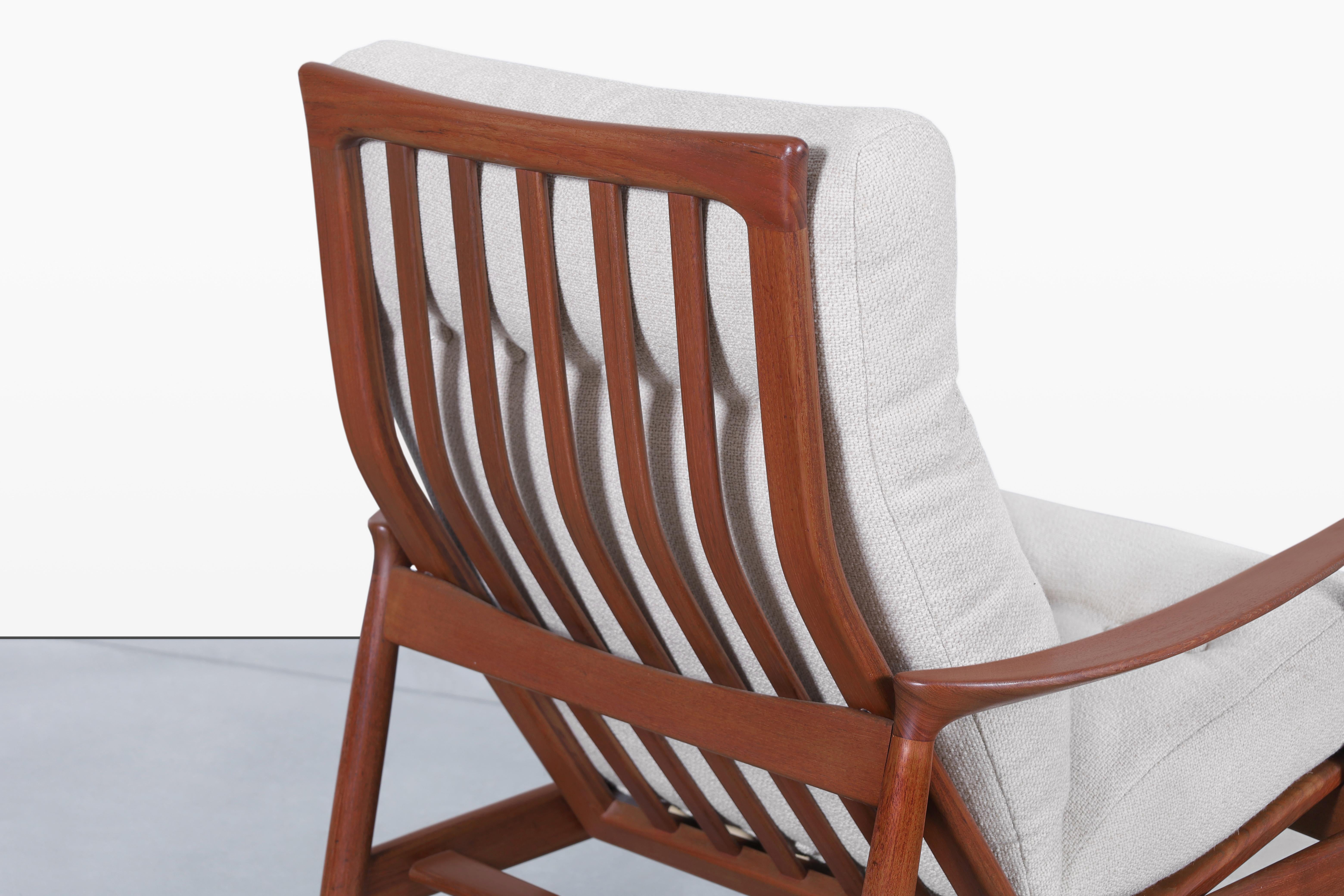 Sedia da salotto in teak 