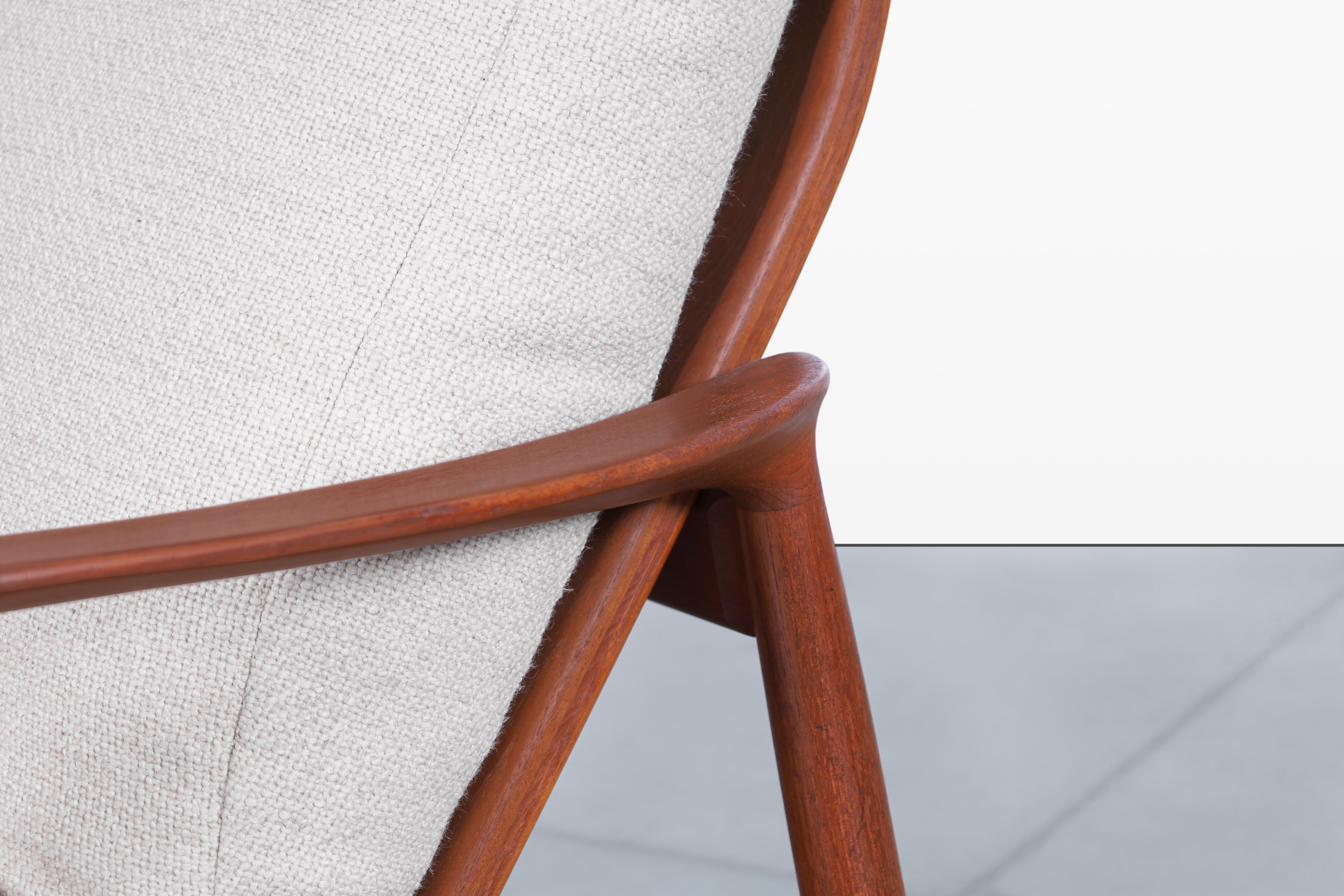 Sedia da salotto in teak 