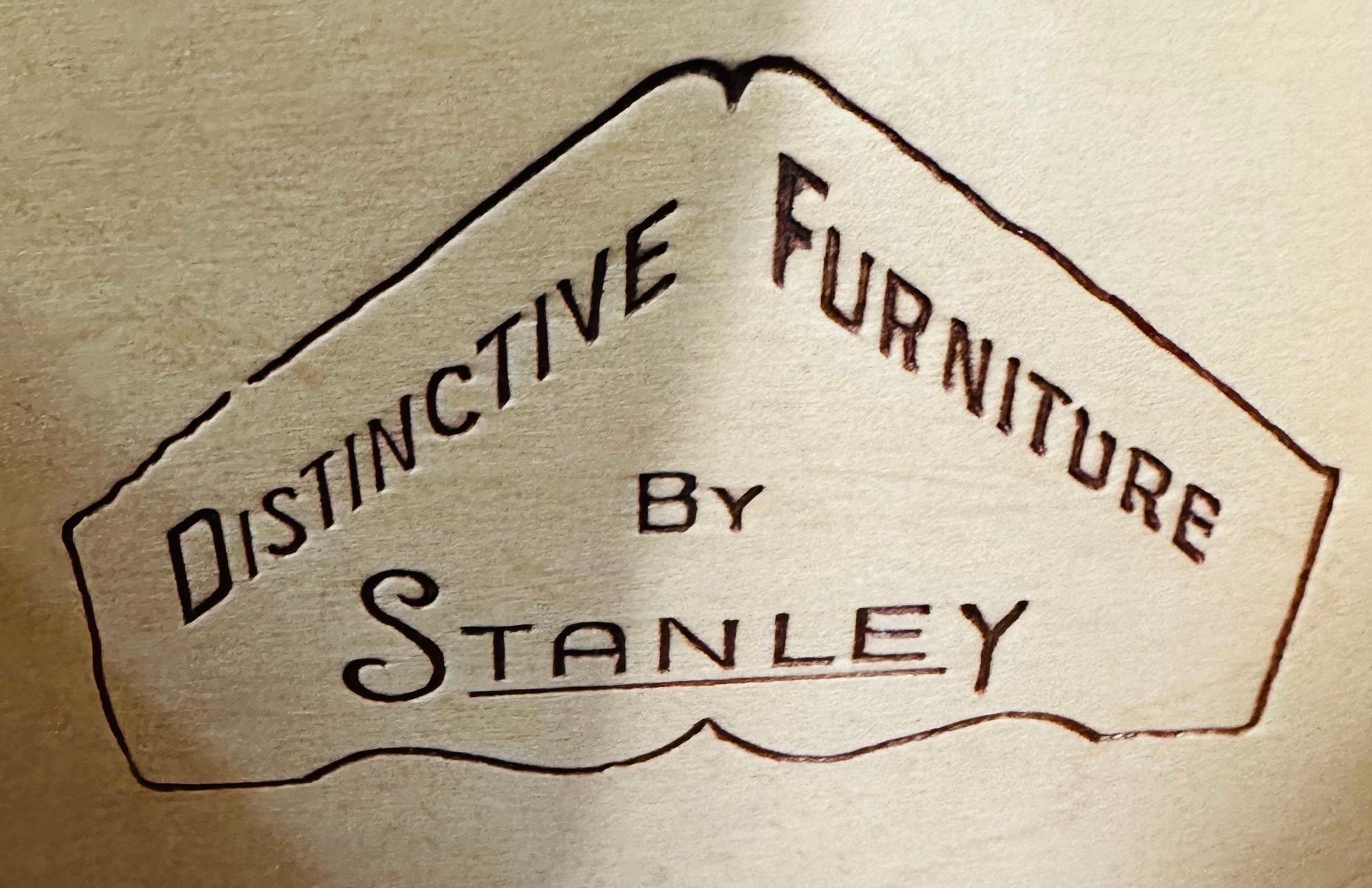 Mid-Century Modern Stanley 9-Drawer Walnut Dresser For Sale 3
