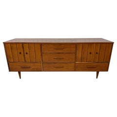 Mid-Century Modern Stanley Walnut Sideboard