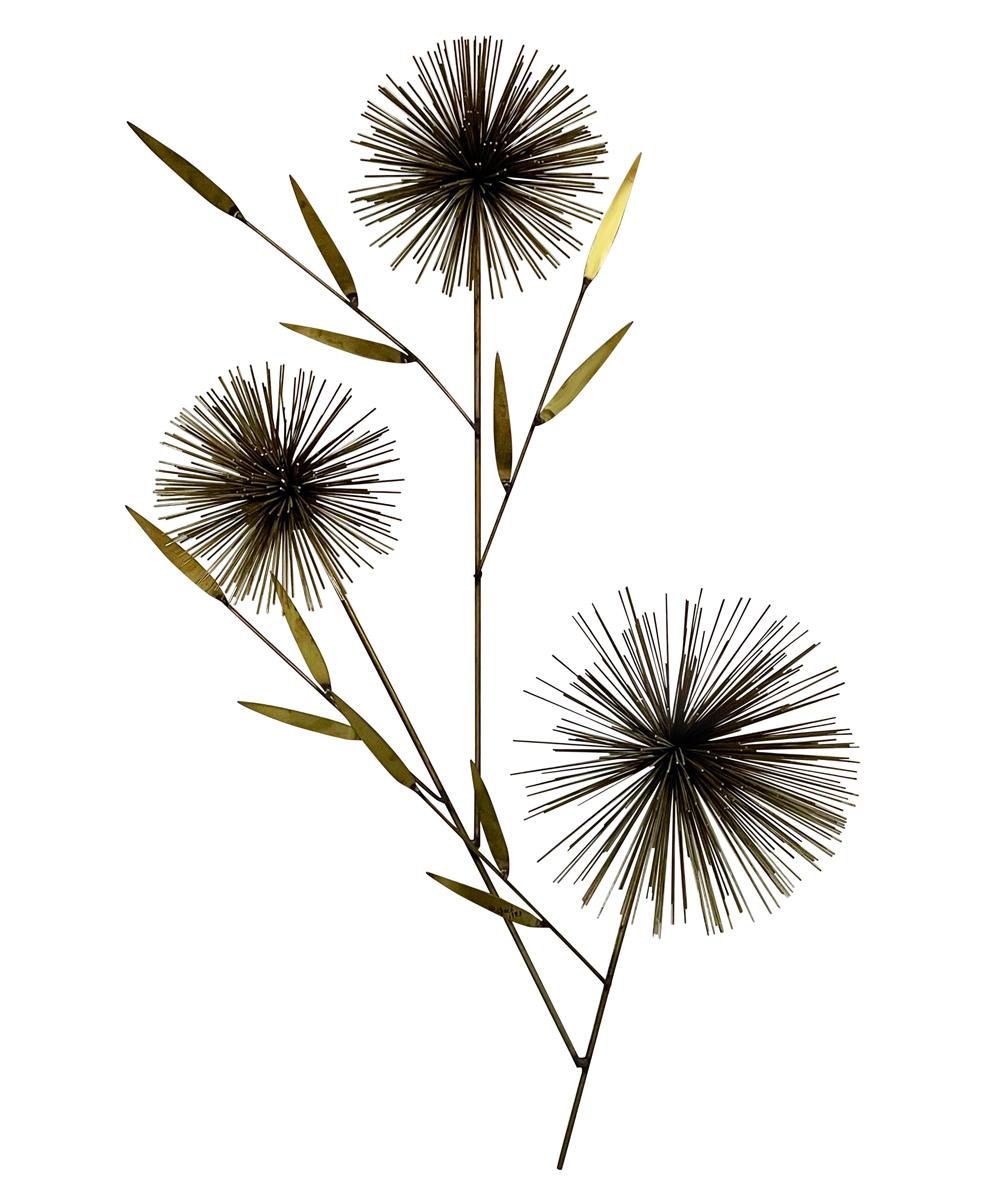 Mid-Century Modern Starburst Abstract Wall Hanging Sculpture by Curtis Jere In Good Condition In Philadelphia, PA