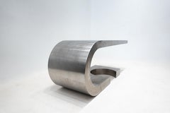 Mid-Century Modern Steel Desk "Diapason" by Marzio Cecchi, 1968