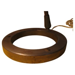 Mid-Century Modern Steel Desk Lamp Manner of Paavo Tynell