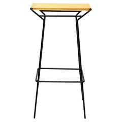 Mid Century Modern Steel Spaghetti Stool 1960s Holland