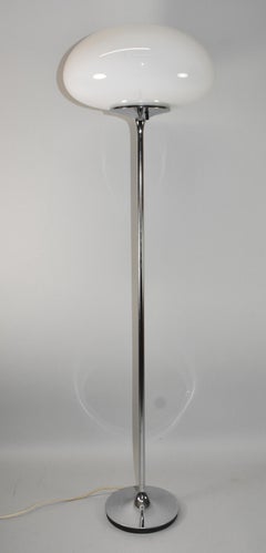 Mid-Century Modern Stemlite Chrome Floor Lamp by Bill Curry