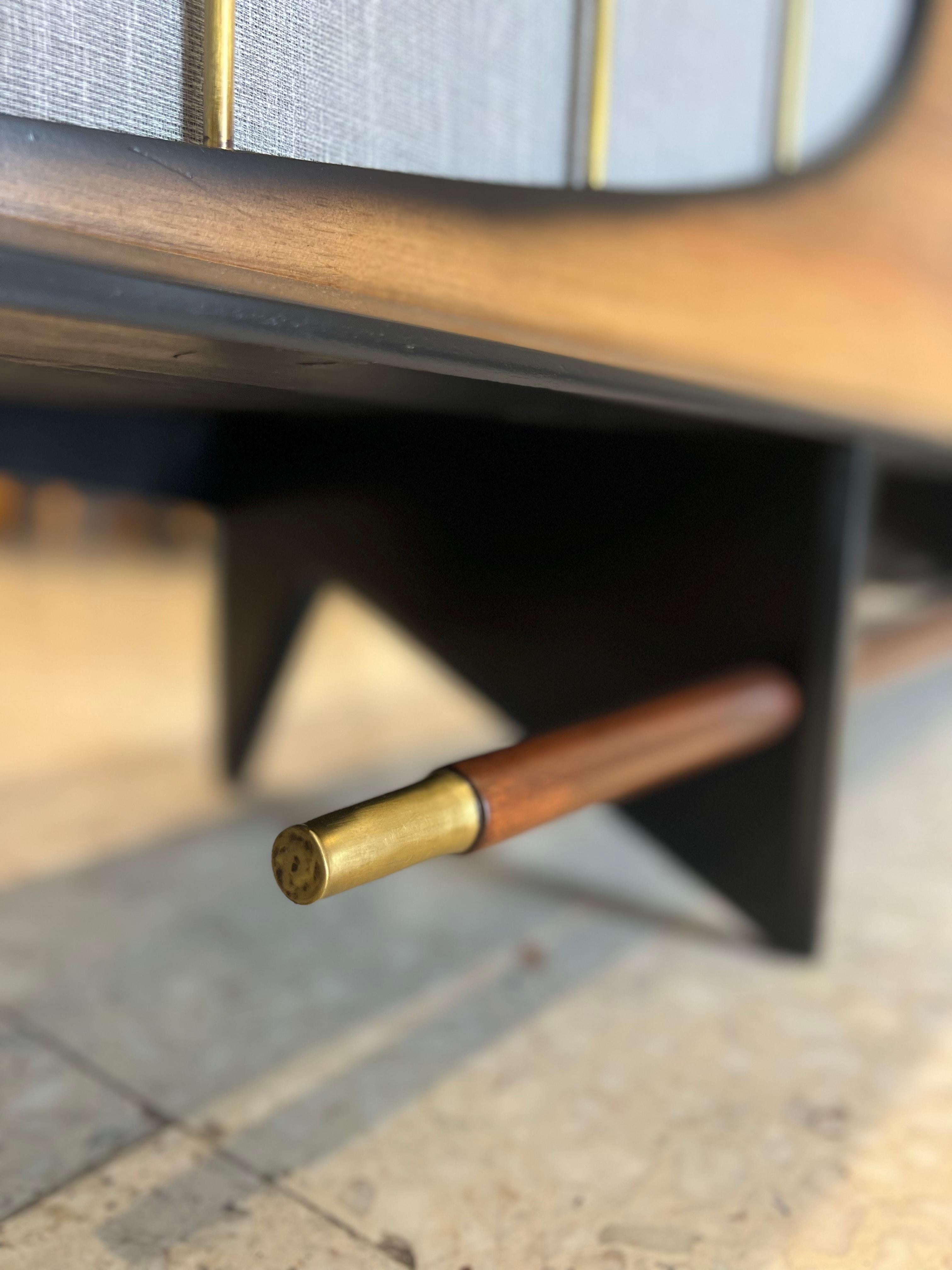 Mid-Century Modern Golden Voice Stereo Console 5