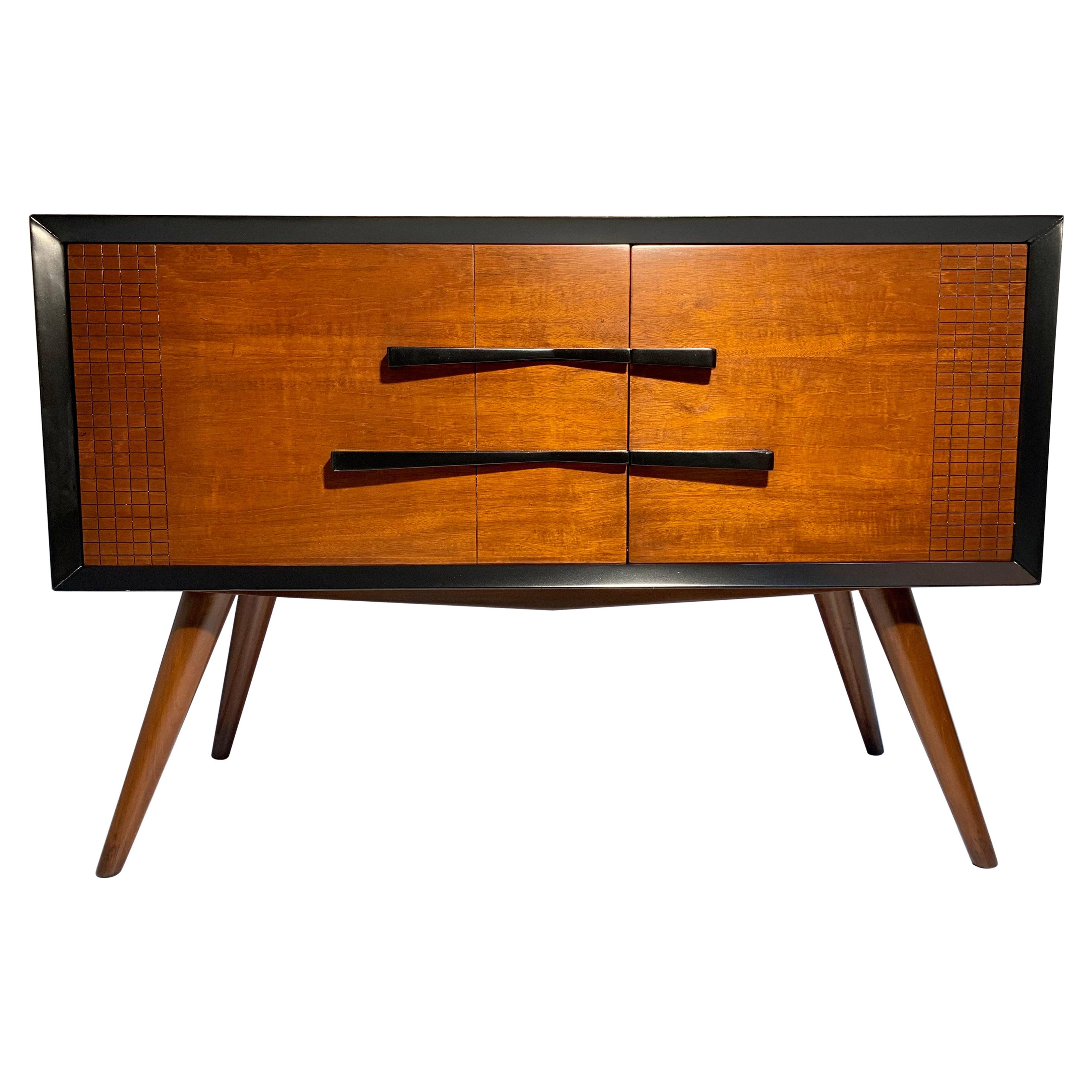 Mid-Century Modern Stereo Console
