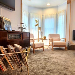 MCM Stereo Console Madmen Draper German bar (eames saarinen noguchi)