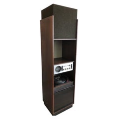 Mid-Century Modern Stereo Console Record Player Electrohome bar (eames lk)