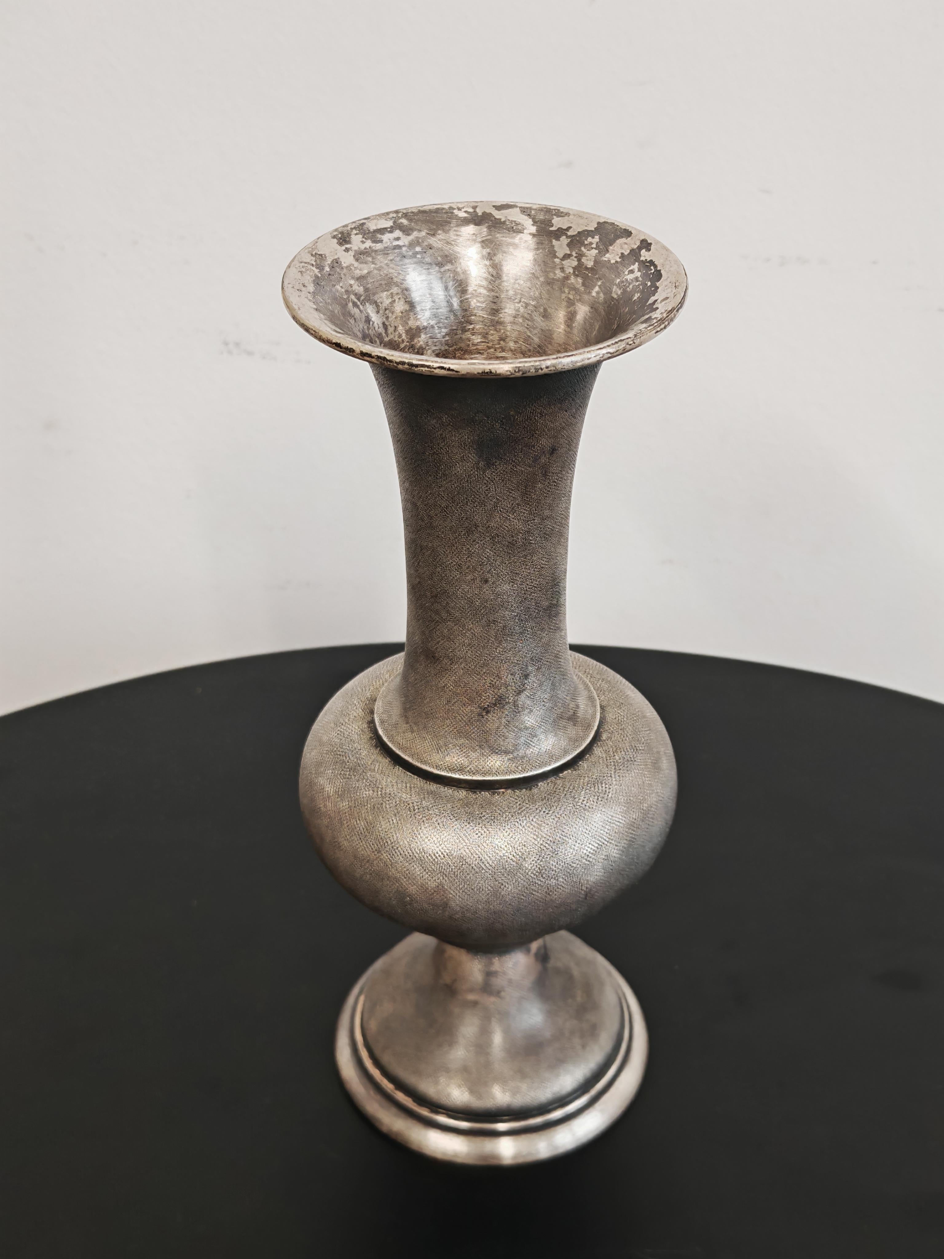 Base in argento di Buccellati, Italia, anni '70, metà del secolo scorso. In condizioni buone in vendita a Beograd, RS