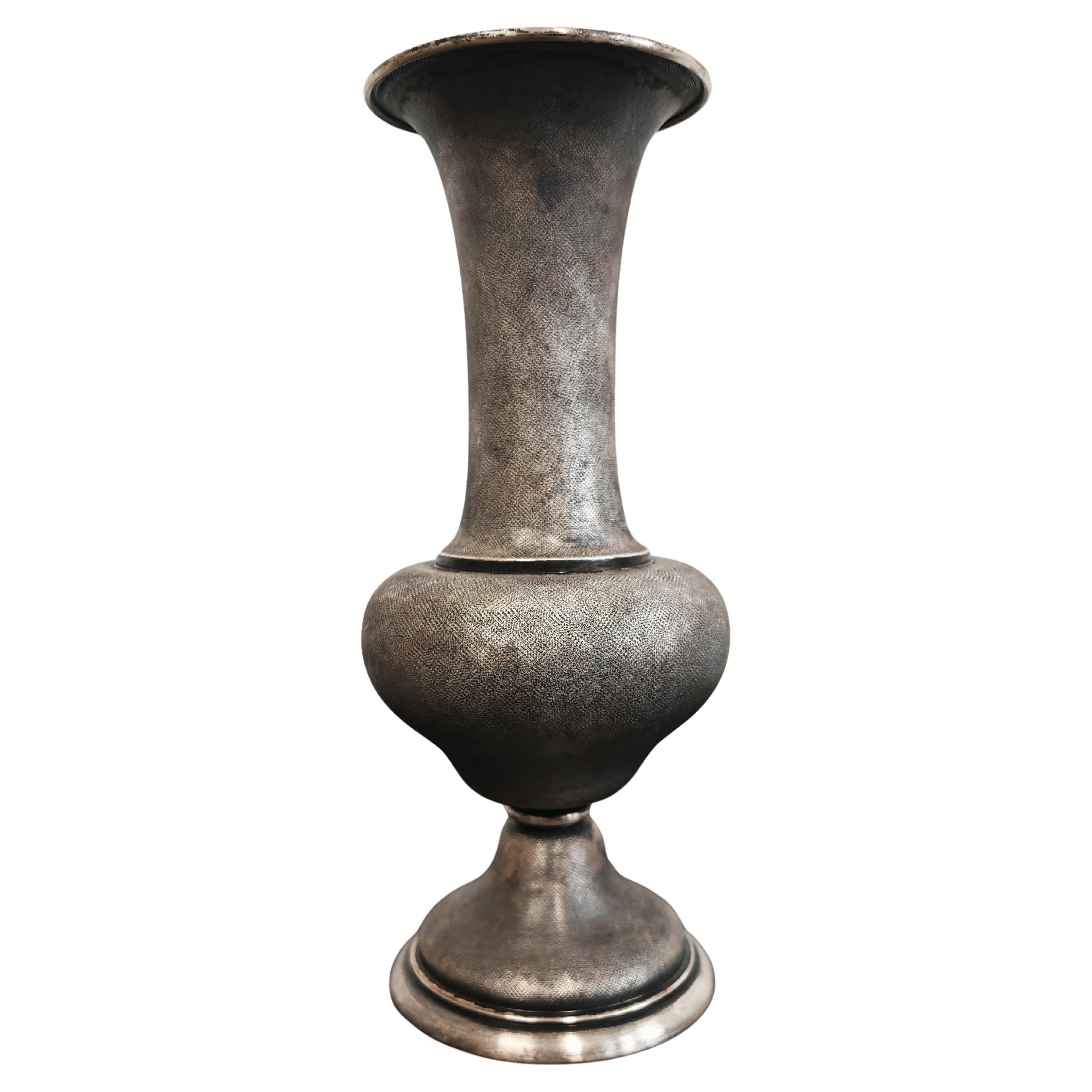 Base in argento di Buccellati, Italia, anni '70, metà del secolo scorso. in vendita