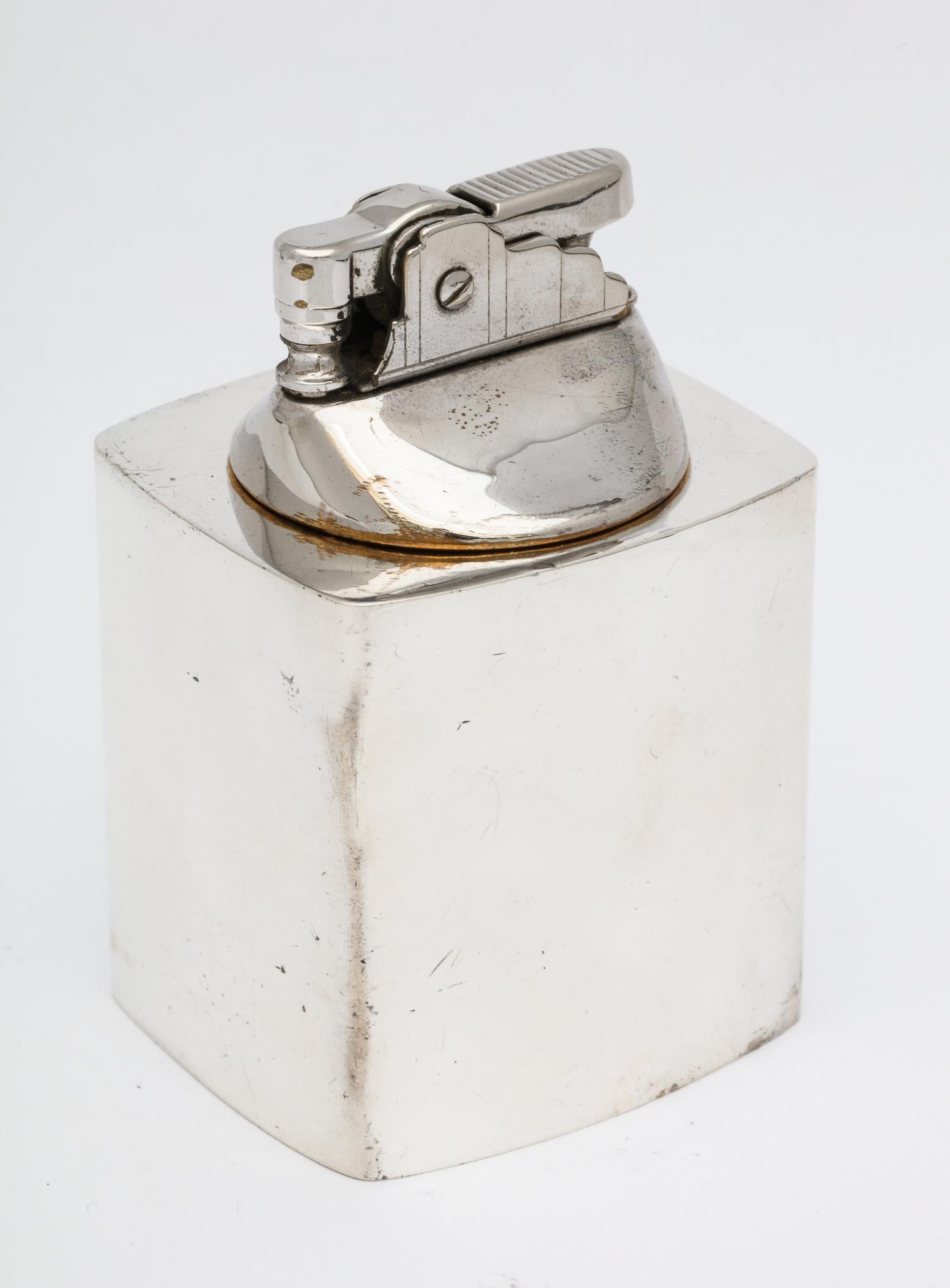 Mid-Century Modern Sterling Silver Table Lighter 1