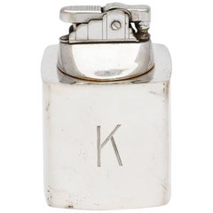 Mid-Century Modern Sterling Silver Table Lighter