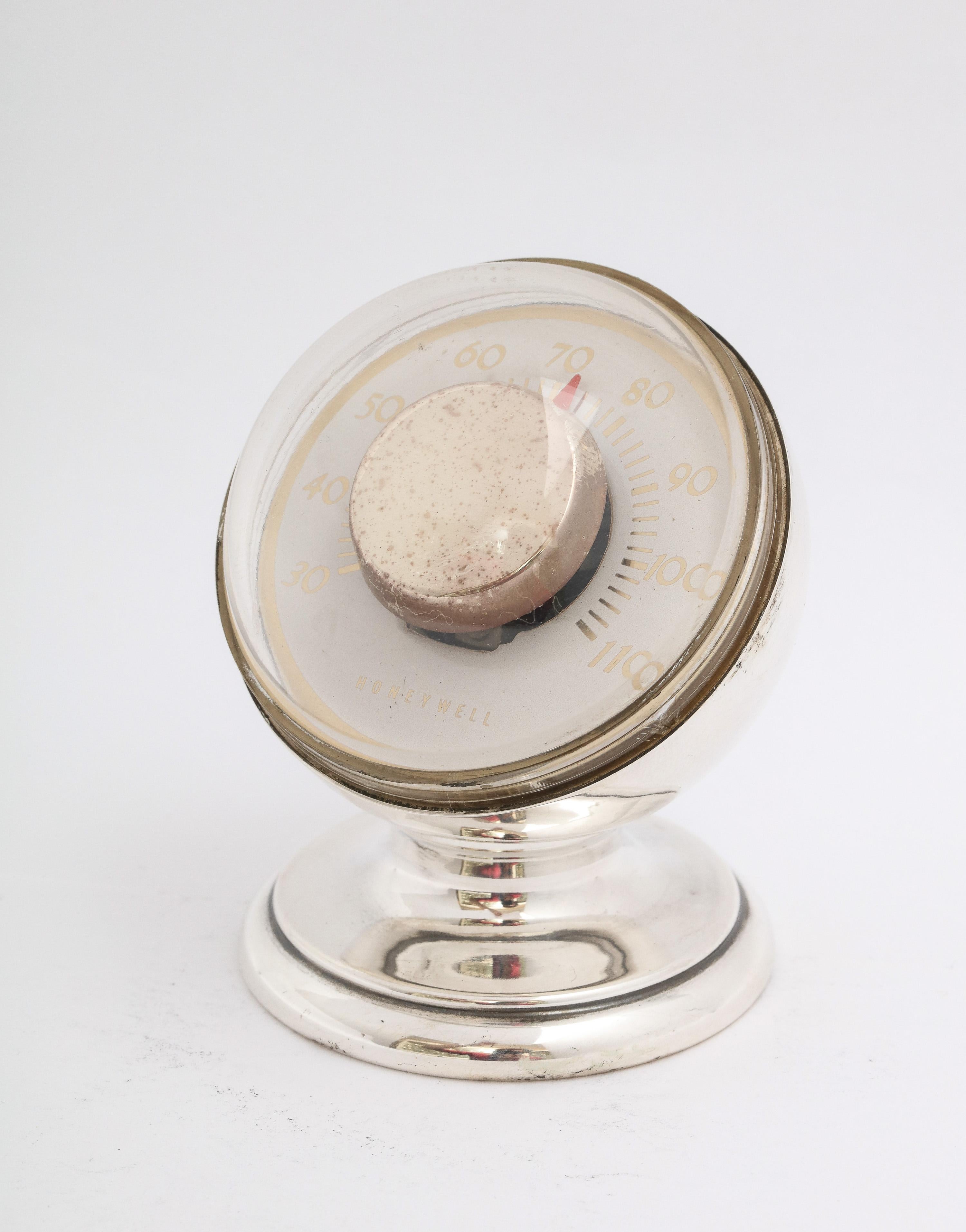 thermomètre en argent sterling moderne du milieu du siècle dernier par Tiffany & Co. en vente 4