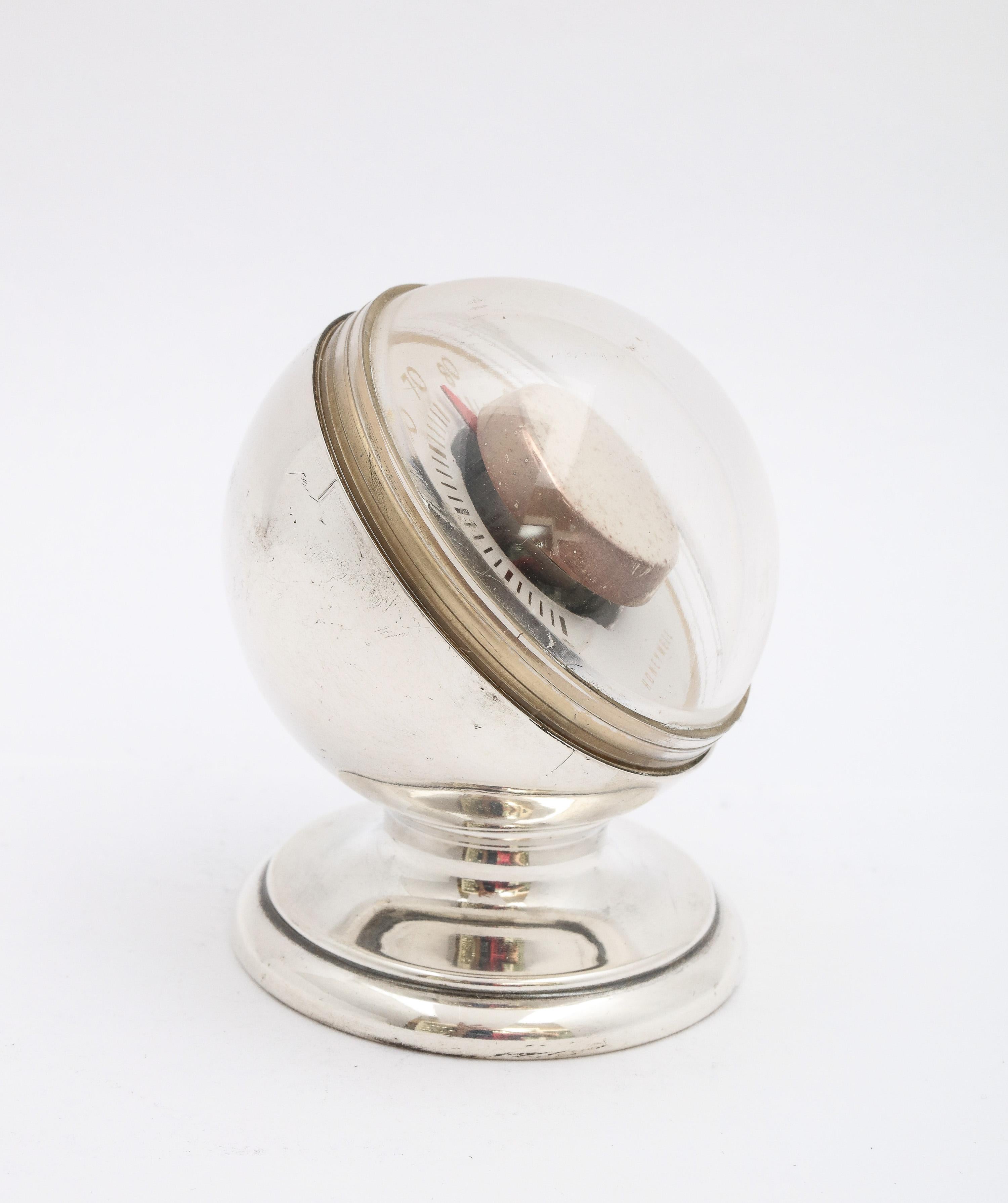 Américain thermomètre en argent sterling moderne du milieu du siècle dernier par Tiffany & Co. en vente