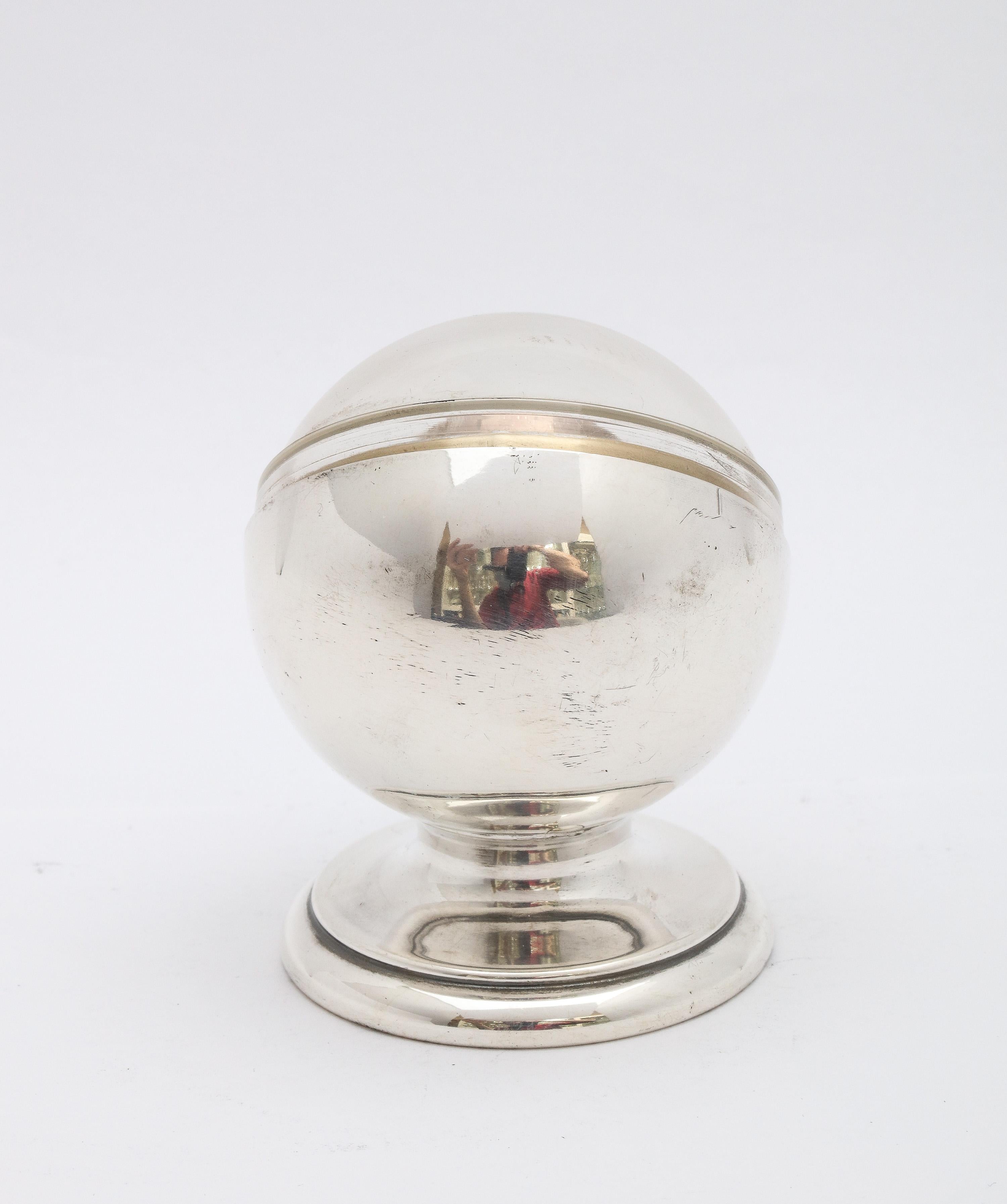 thermomètre en argent sterling moderne du milieu du siècle dernier par Tiffany & Co. Bon état - En vente à New York, NY