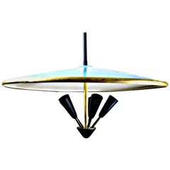 Mid-Century Modern Stilnovo Pendant Light, 1950s